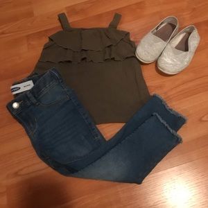 Olive shirt